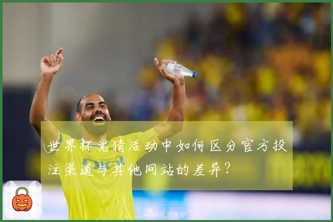 世界杯竞猜活动中如何区分官方投注渠道与其他网站的差异？